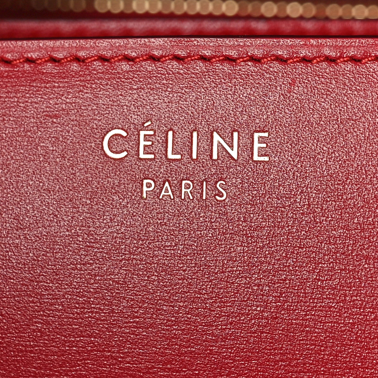 Box Calfskin Medium Classic Box Flap Bag Red
