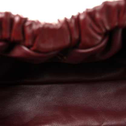 Mansur Gavriel Lambskin Cloud Mini Clutch Pomegranate 5 of 9
