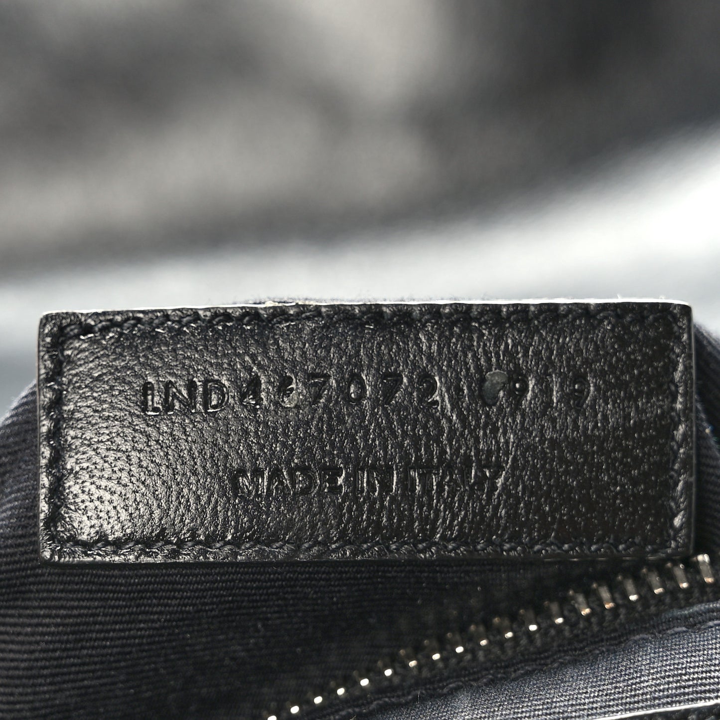 Calfskin Y Quilted Monogram Toy Loulou Crossbody Bag Black