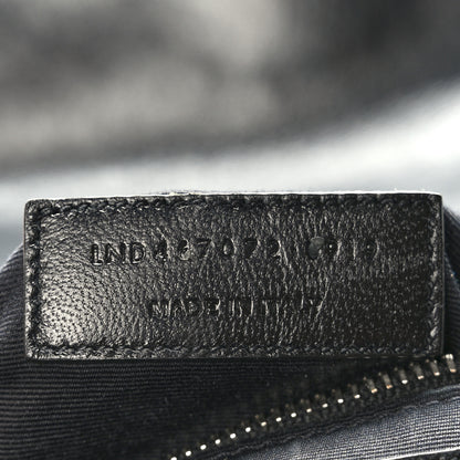 Saint Laurent Calfskin Y Quilted Monogram Toy Loulou Crossbody Bag Black 7 of 10