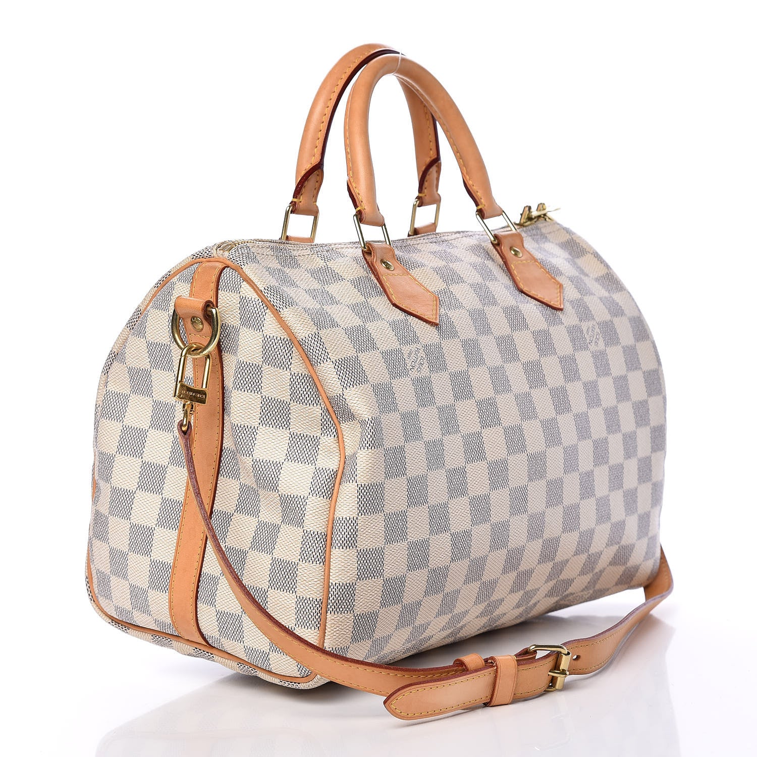 Louis Vuitton Damier Azur Speedy Bandouliere 30 3 of 17