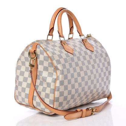 Louis Vuitton Damier Azur Speedy Bandouliere 30 3 of 17
