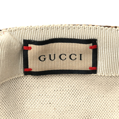 Gucci Monogram Jumbo GG Baseball Hat L 58 Camel Ebony 8 of 10