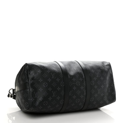 Louis Vuitton Monogram Eclipse Keepall Bandouliere 45 3 of 11