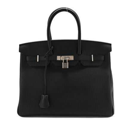 Hermes Togo Birkin 35 Black 1 of 8