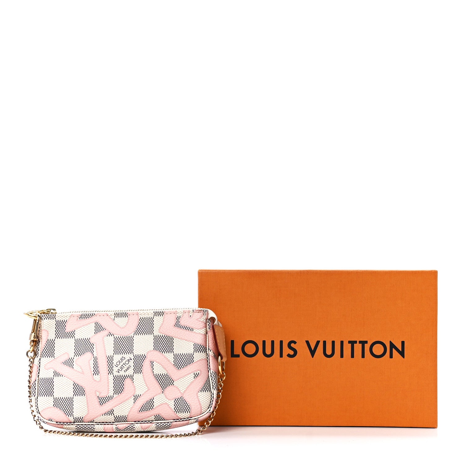 Louis Vuitton Damier Azur Tahitienne Mini Pochette Accessories 12 of 12