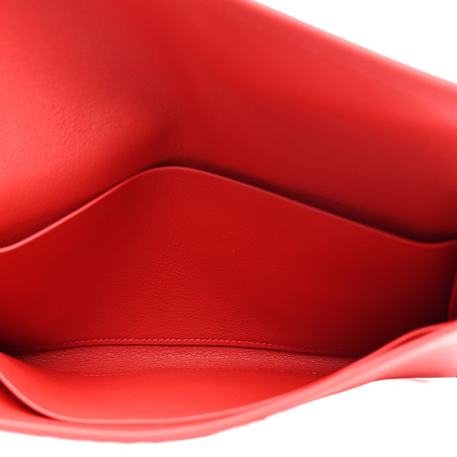 Hermes Swift Jige Duo Clutch Vermillion 6 of 13