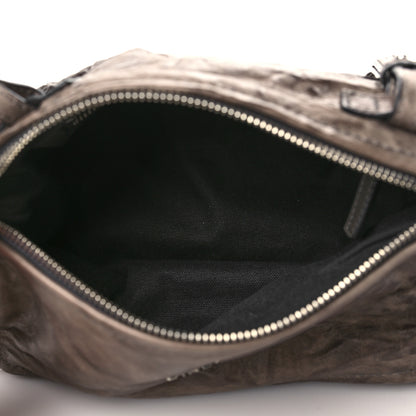 Givenchy Tumbled Sheepskin Mini Pandora Charcoal 4 of 6