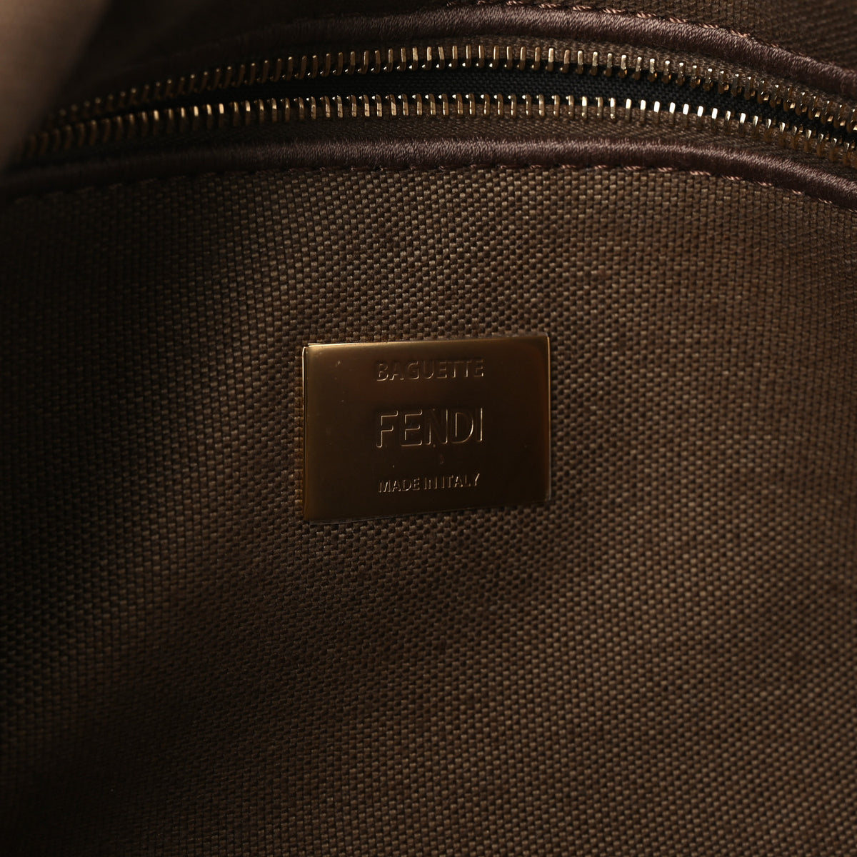 Fendi Velvet Jacquard Crystal FF Baguette Macaron 6 of 10