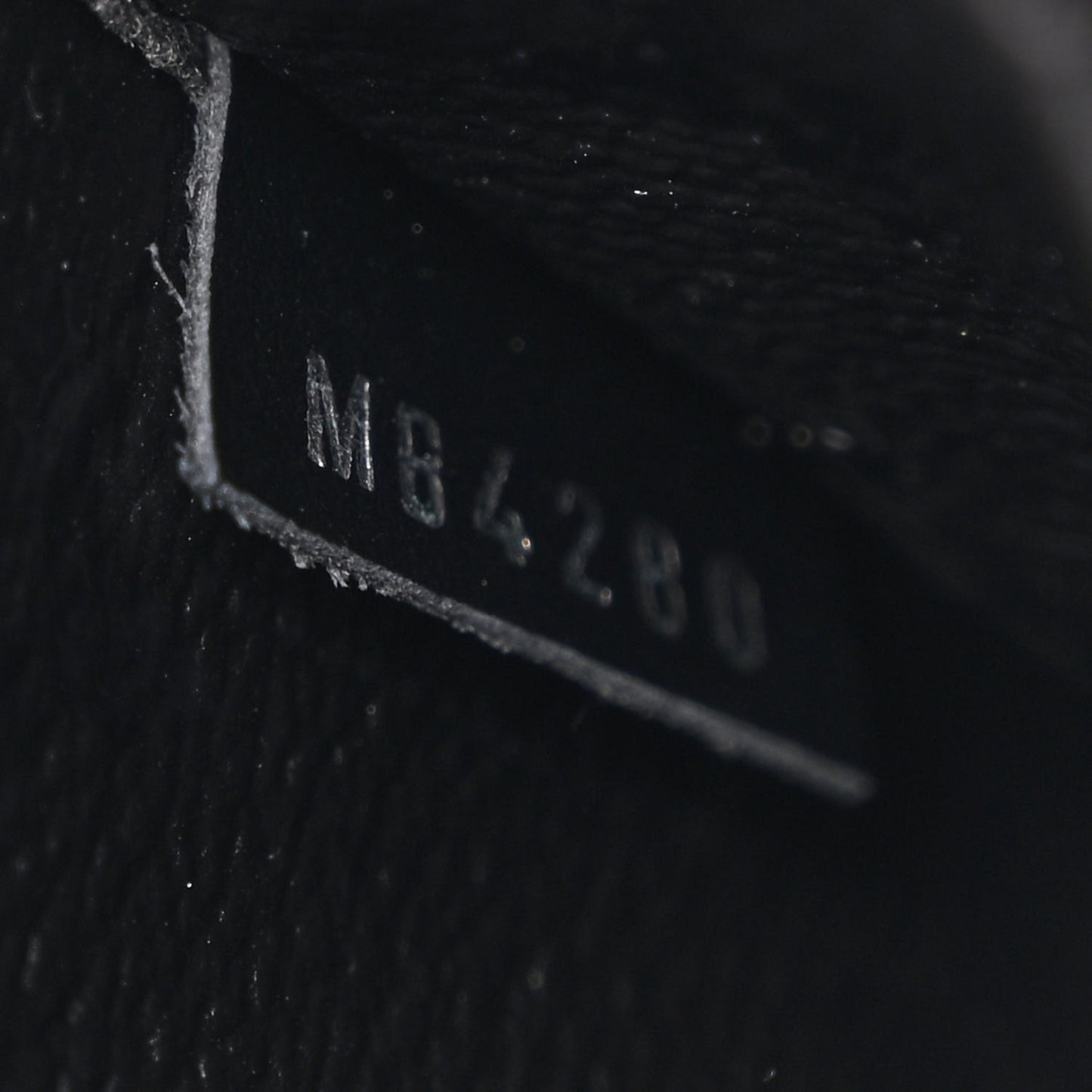 X UF Tufted Monogram Pochette Accessories White Black