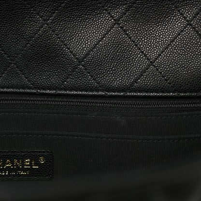 Chanel Caviar Quilted XXL Travel Flap Bag Black 11 of 11