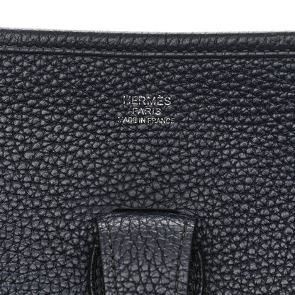 Hermes Taurillon Clemence Evelyne III GM Bleu Nuit 5 of 10