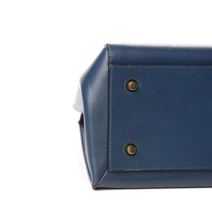 Celine Smooth Calfskin Medium Edge Shoulder Bag Deepsea 9 of 16