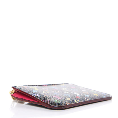 Louis Vuitton Monogram Multicolor Key Pouch Black Grenade 4 of 8