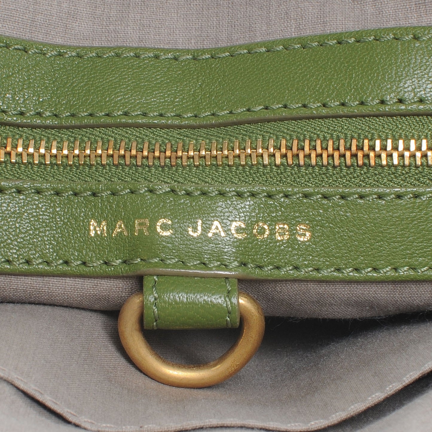 Leather Quilted Small Cecilia Olive