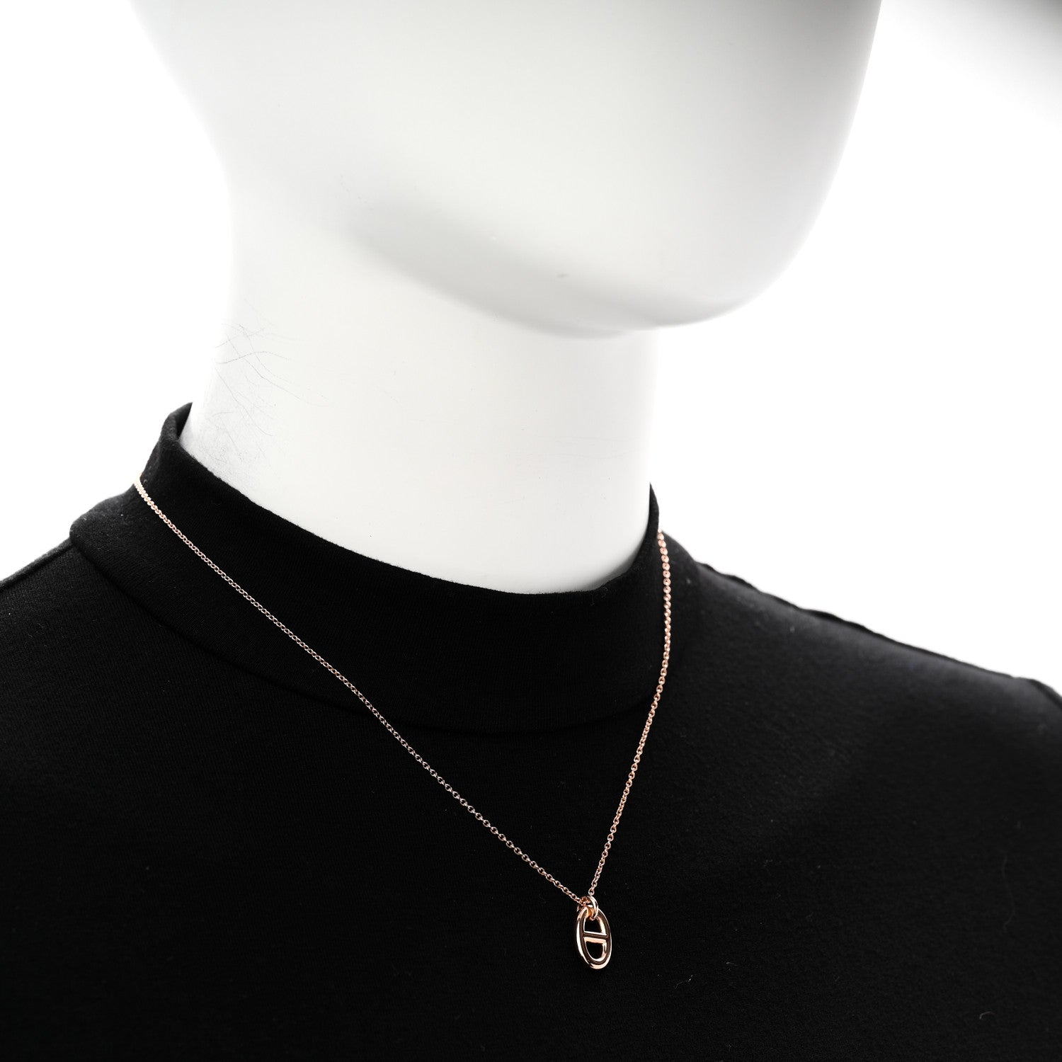 Hermes 18K Rose Gold PM Farandole Pendant Necklace 2 of 6
