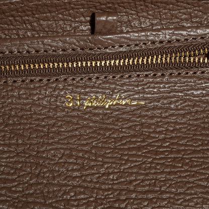 3.1 Phillip Lim 3.1 Textured Calfskin Mini Pashli Satchel Taupe 20 of 26