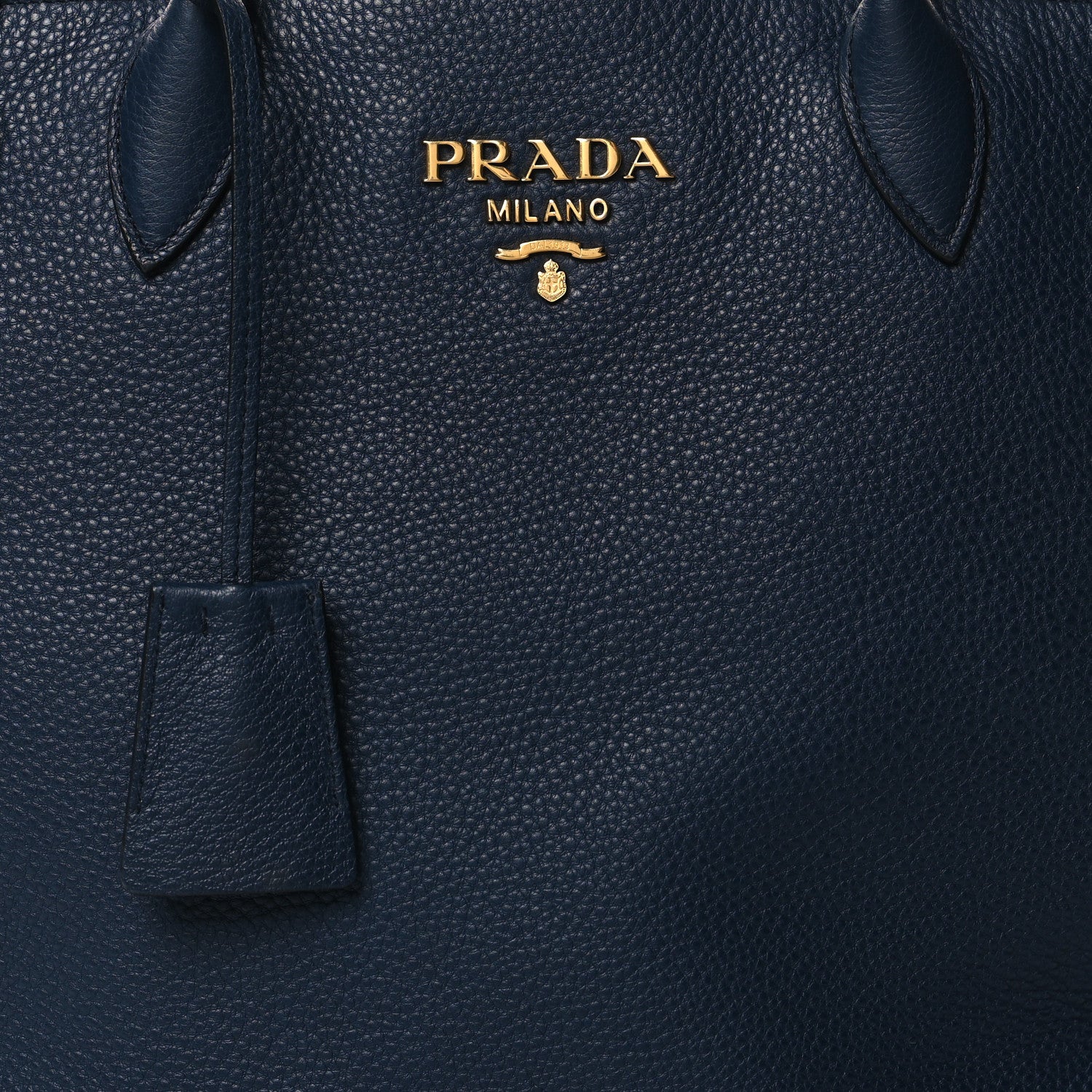 Prada Vitello Phenix Tote Baltico 7 of 9