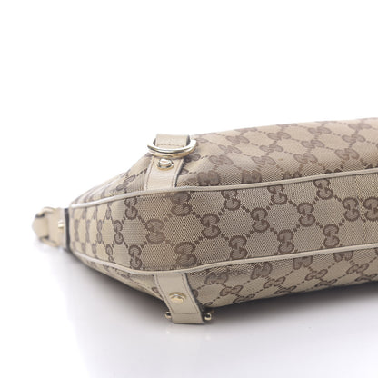 Gucci Monogram Medium Abbey D Ring Hobo Off White 12 of 13