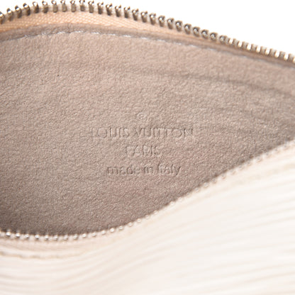Louis Vuitton Epi Soufflot Pochette Ivory 6 of 10