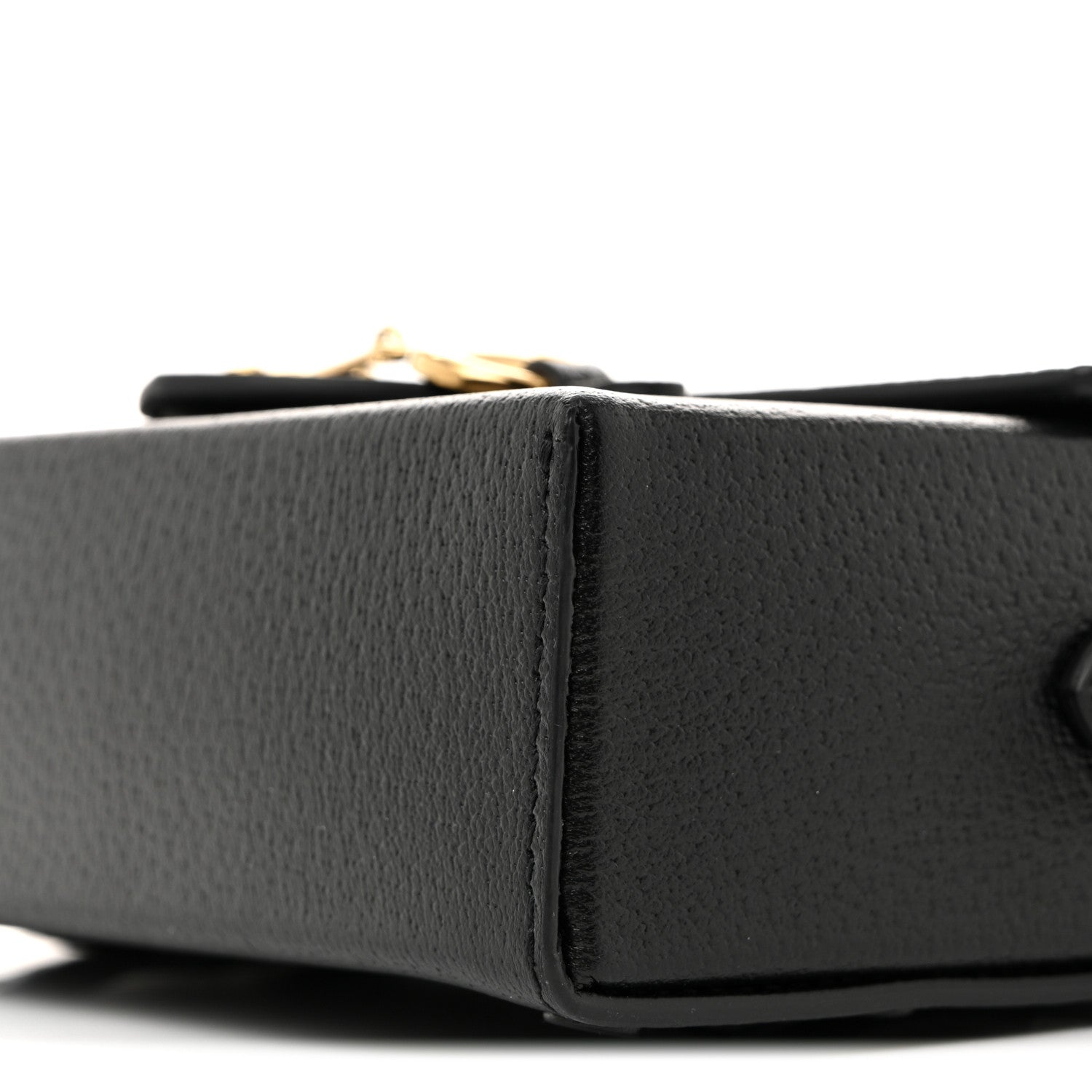 Gucci Calfskin Horsebit 1955 Shoulder Bag Black 10 of 12