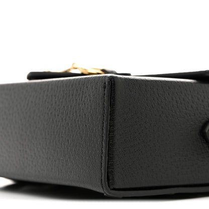 Gucci Calfskin Horsebit 1955 Shoulder Bag Black 10 of 12