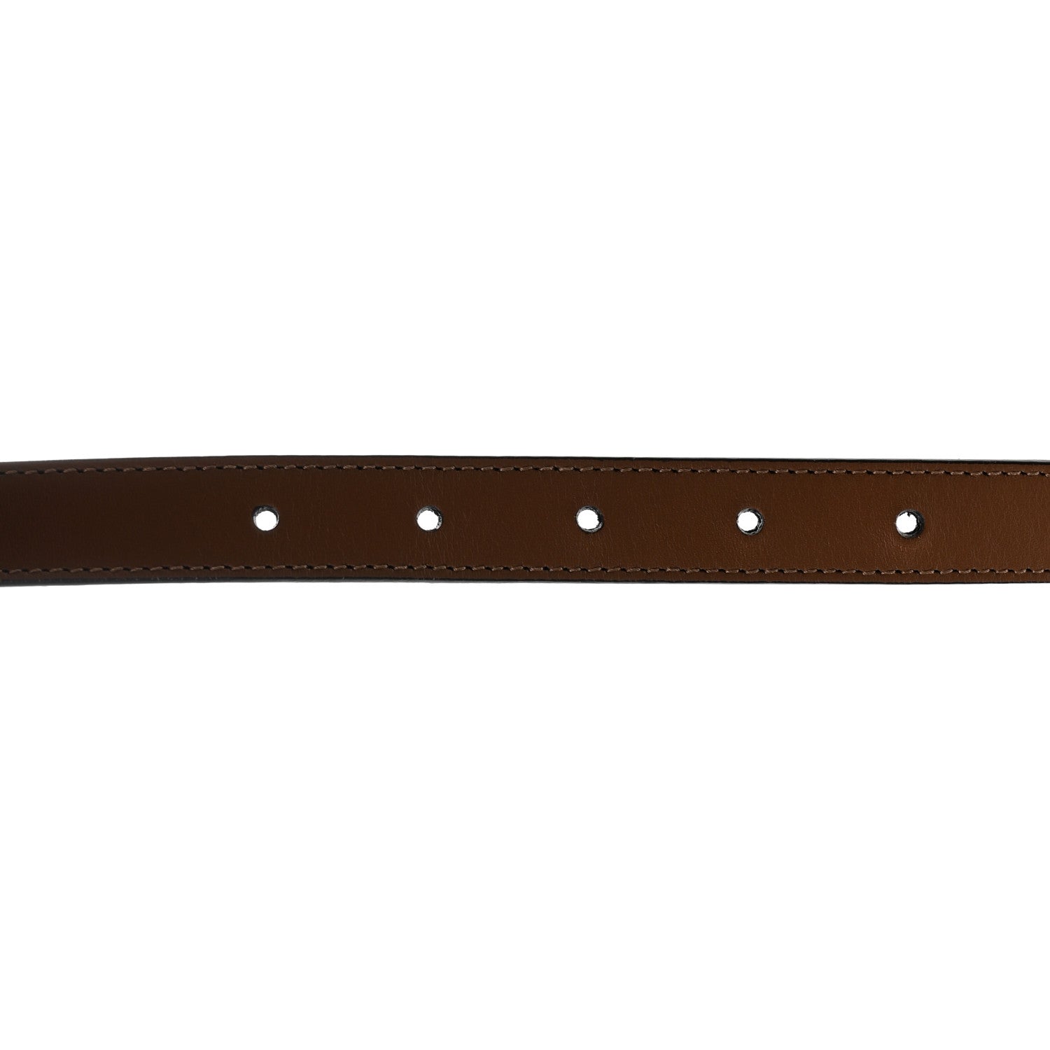 Gucci Moon Calfskin Double G 20mm Belt 75 30 Natural Tan 4 of 5