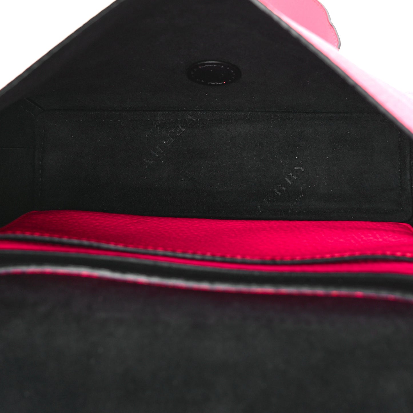 Calfskin Smooth Grain Small Burleigh Crossbody Bag Neon Pink