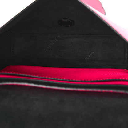 Burberry Calfskin Smooth Grain Small Burleigh Crossbody Bag Neon Pink 5 of 10