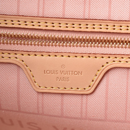 Louis Vuitton Damier Azur Tahitienne Neverfull MM 7 of 10