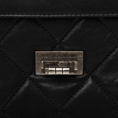 Chanel Washed Lambskin Maxi Take Away Flap Bag Black 11 of 23
