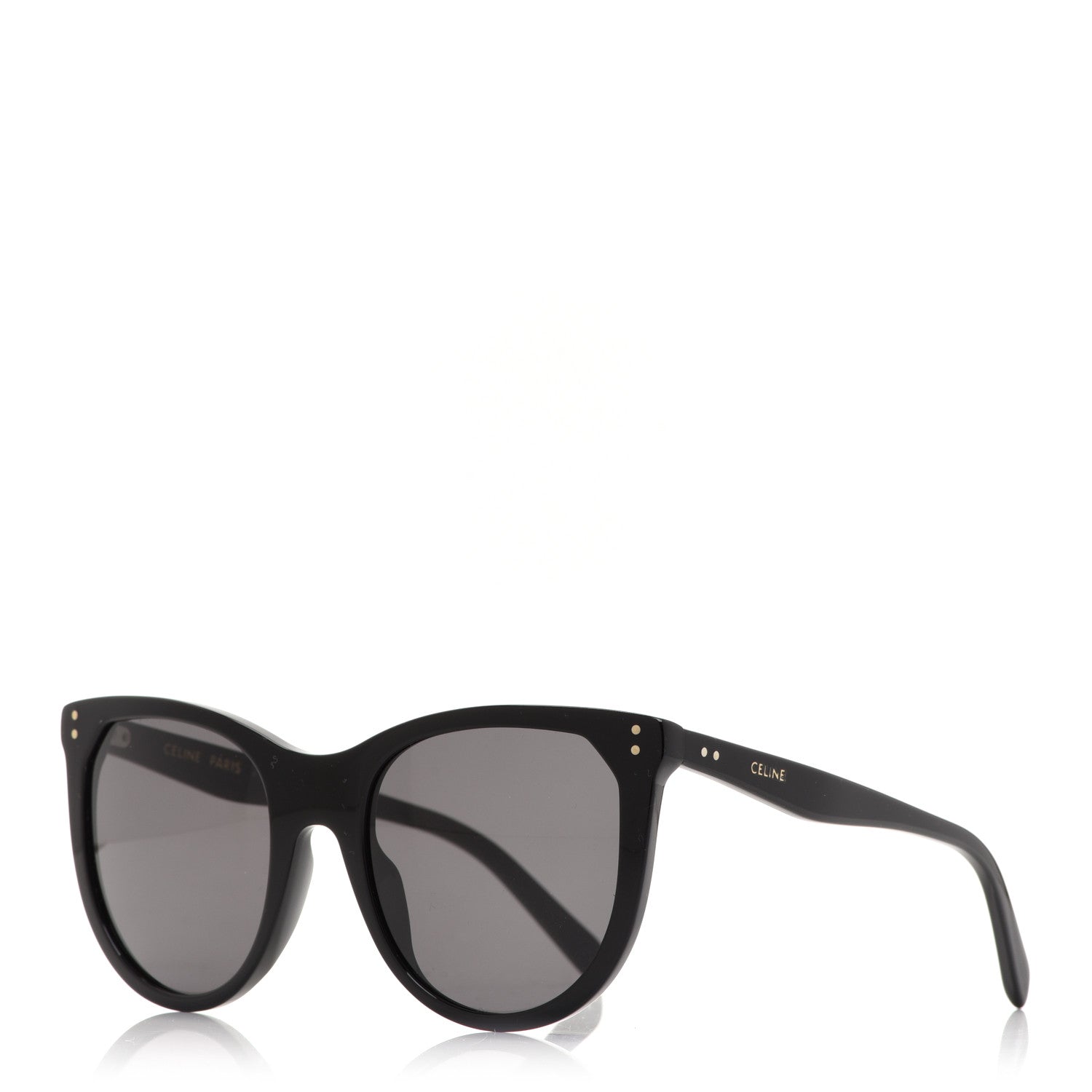 Celine Acetate Cat Eye Sunglasses CL401491 Black 1 of 8