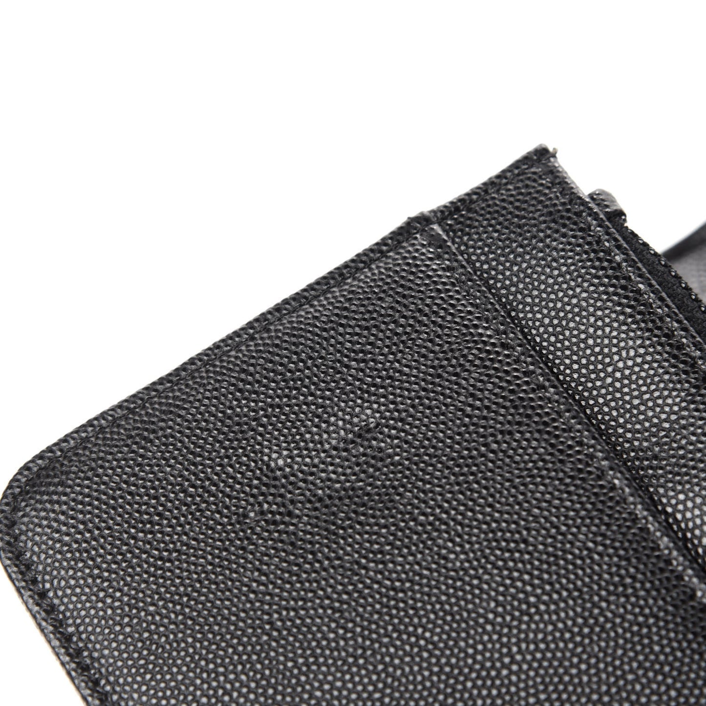 Caviar Quilted Boy Wallet On Chain WOC Black