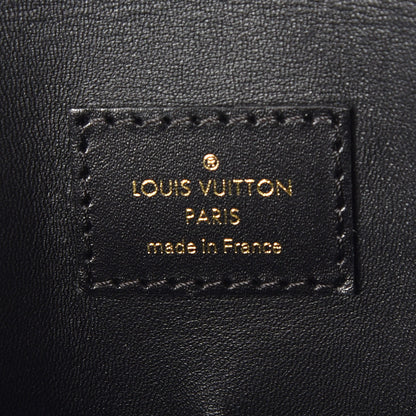 Louis Vuitton Glazed Calfskin Sac Triangle PM Black 8 of 14