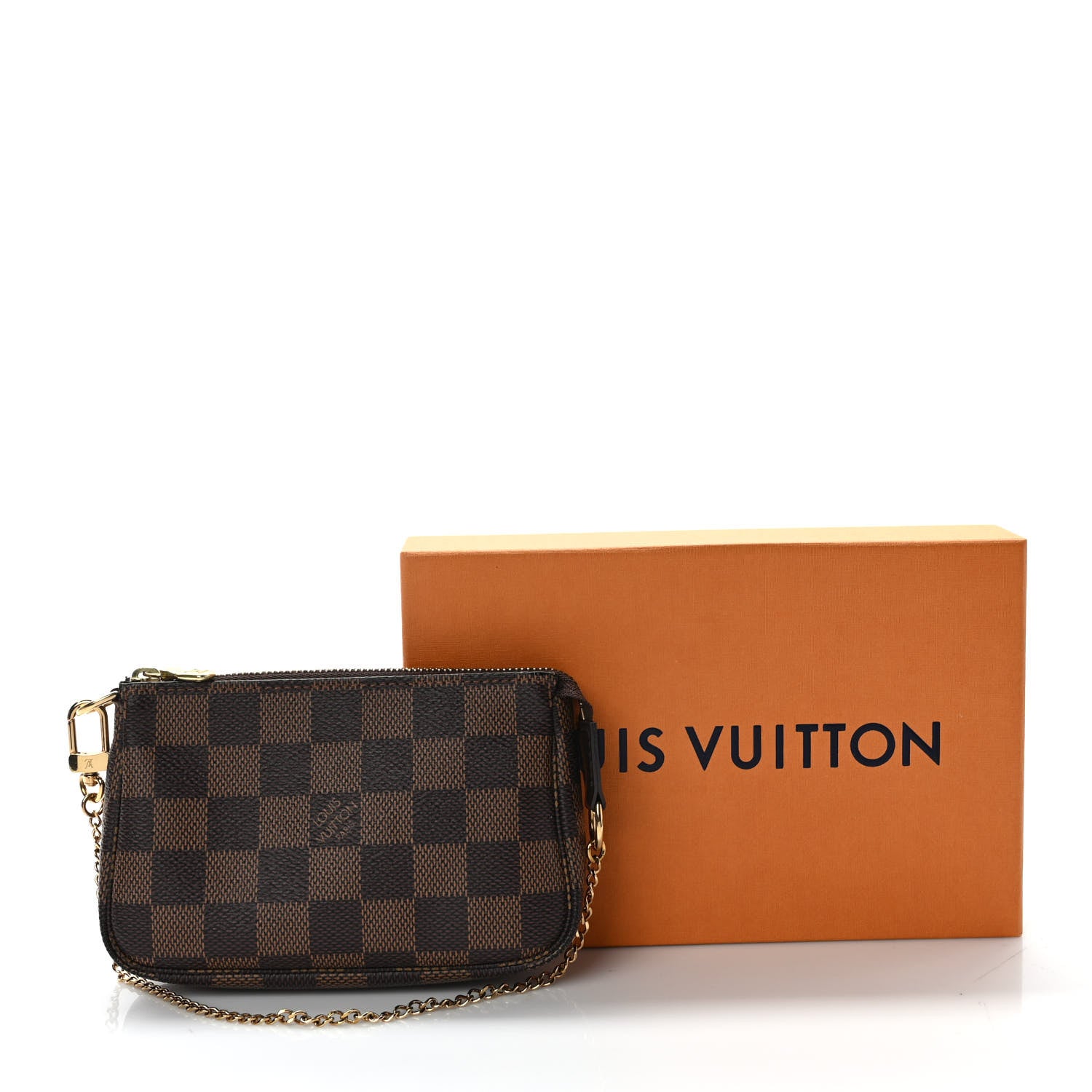 Louis Vuitton Damier Ebene Mini Pochette Accessories 6 of 6