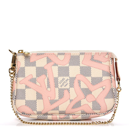 Louis Vuitton Damier Azur Tahitienne Mini Pochette Accessories 1 of 8