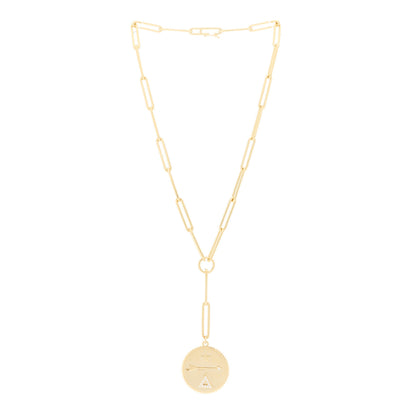 Foundrae 18K Yellow Gold Diamond Dream Extended Clip Extension Chain Necklace 2 of 5
