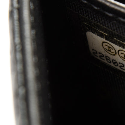 Chanel Calfskin Chevron Quilted 2.55 Reissue Flap Wallet Black 8 of 8