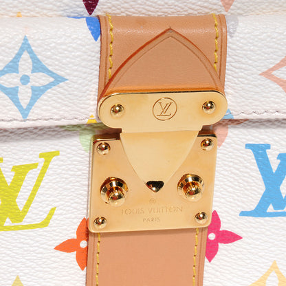 Louis Vuitton Monogram Multicolor Speedy 30 White 6 of 9
