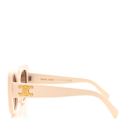 Celine Acetate Triomphe 01 Sunglasses CL 40226U White 3 of 7