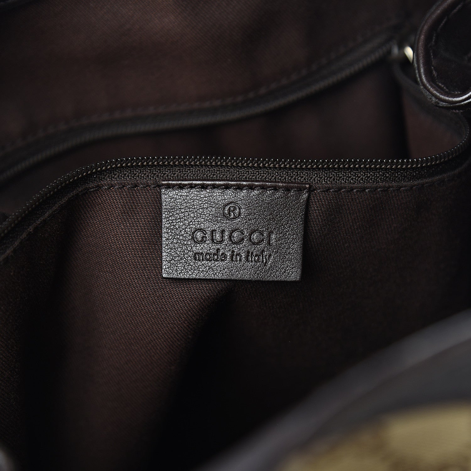 Gucci Monogram Large Sukey Tote Dark Brown 5 of 10