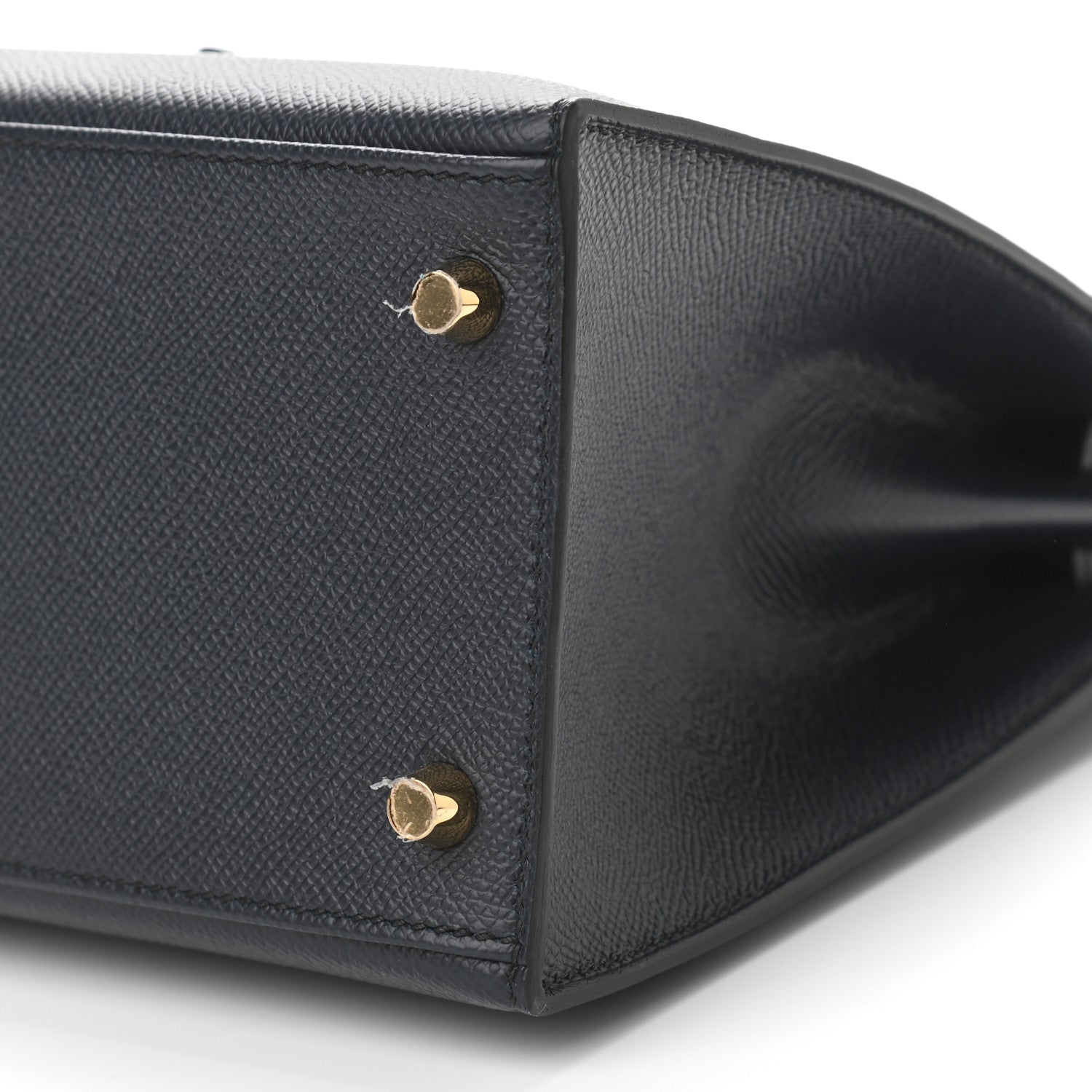Hermes Epsom Casaque Kelly Sellier 28 Bleu Indigo Black Bleu Frida 10 of 11