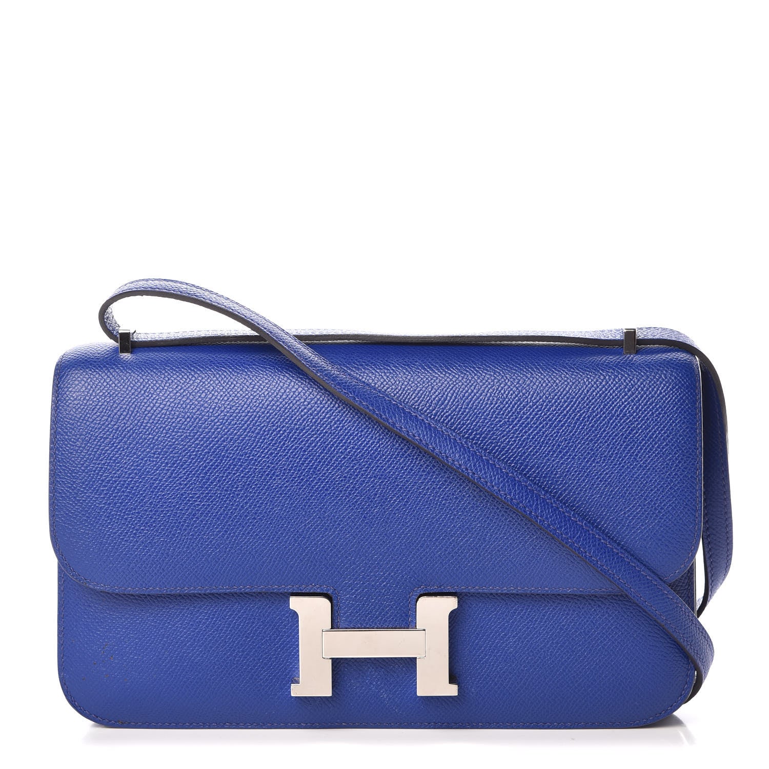 Hermes Epsom Constance Elan 25 Bleu Electrique 1 of 9