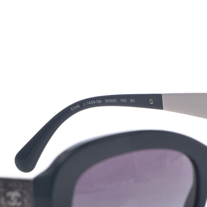Chanel Butterfly Signature Sunglasses 5346 Green 5 of 8