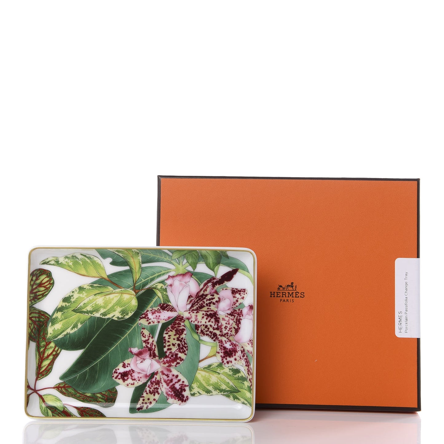 Porcelain Small Passifolia Tray N°1