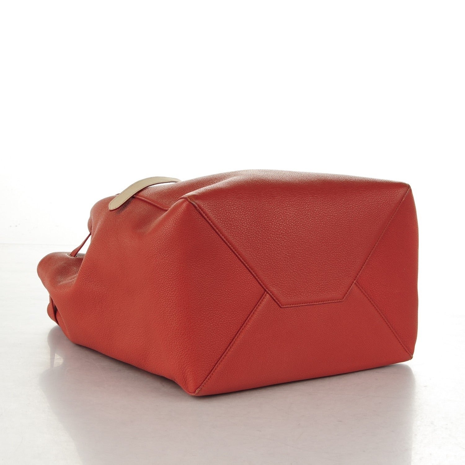 Celine Soft Grained Calfskin Medium Cabas Phantom Brick 4 of 8