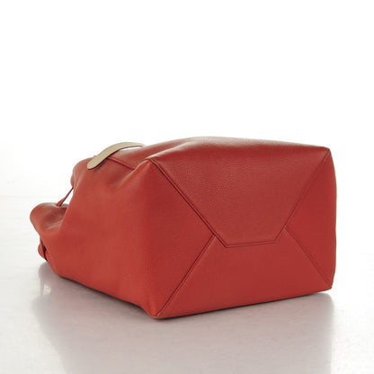 Celine Soft Grained Calfskin Medium Cabas Phantom Brick 4 of 8