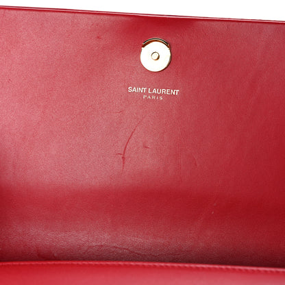 Saint Laurent Smooth Calfskin Medium Classic Monogram Kate Tassel Satchel New Lipstick 11 of 11