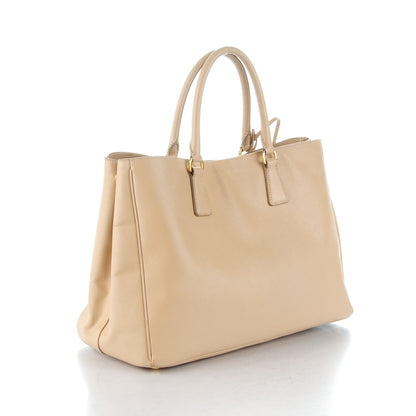 Prada Saffiano Lux Large Tote Sabbia 3 of 9