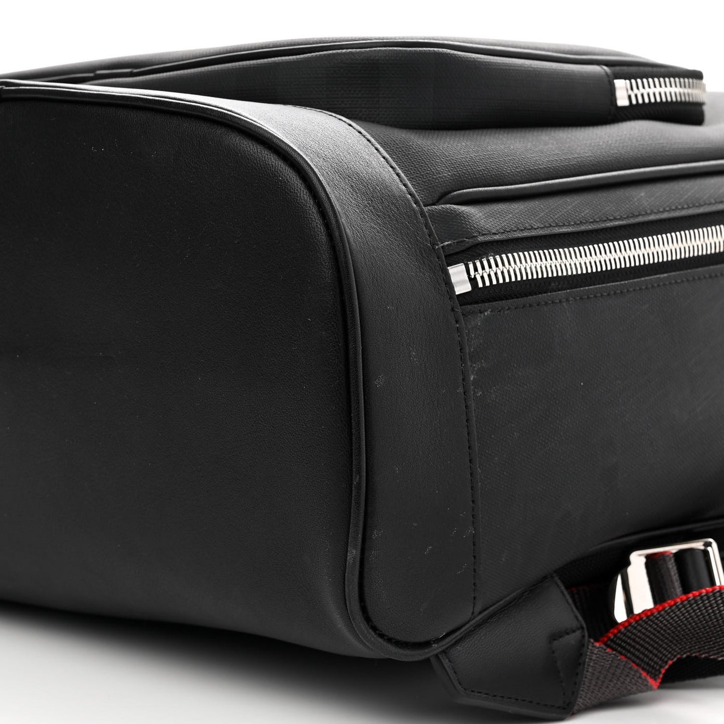 London Check Logo Rocco Backpack Charcoal